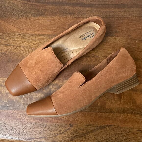 Clarks Women's Collection Tilmont Square Toe Flats - Picture 1 of 10
